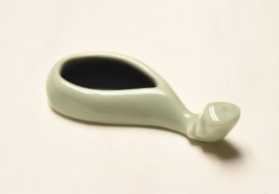 Accessories | Celadon Ceramic Ink Dish with Brush Rest Accessories Accessories