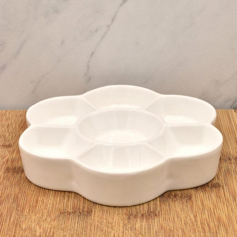 Accessories | Small Porcelain Flower Plate Accessories Accessories