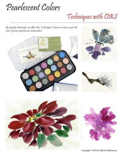 Lessons | Techniques with Pearlescent Watercolors Lessons Lessons