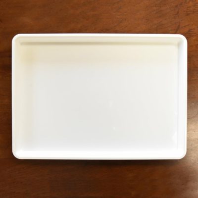 Marbling And Suminagashi | White Plastic Tray for Marbling Oriental Art Supplies Marbling And Suminagashi